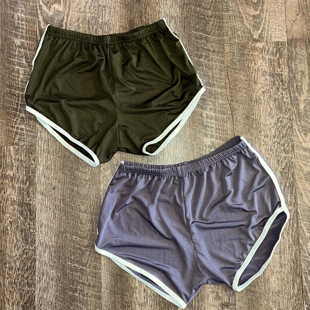 Dolphin hem booty shorts
